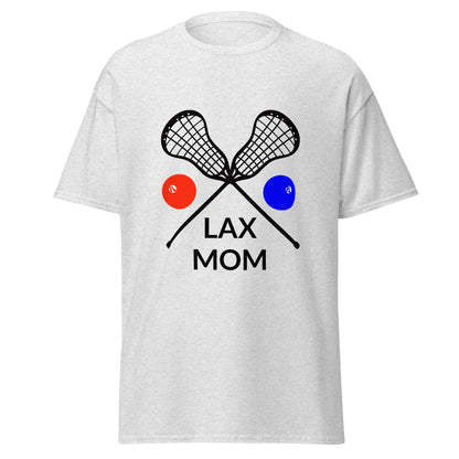 LAX Mom Tee, Black Sticks