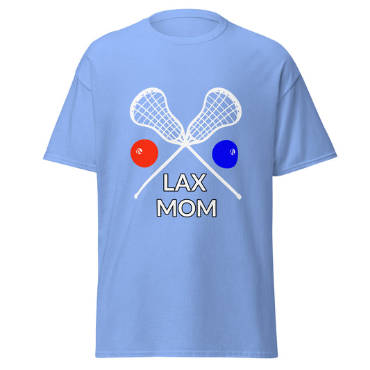 LAX Mom Tee, White Sticks