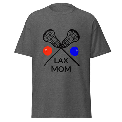 LAX Mom Tee, Black Sticks