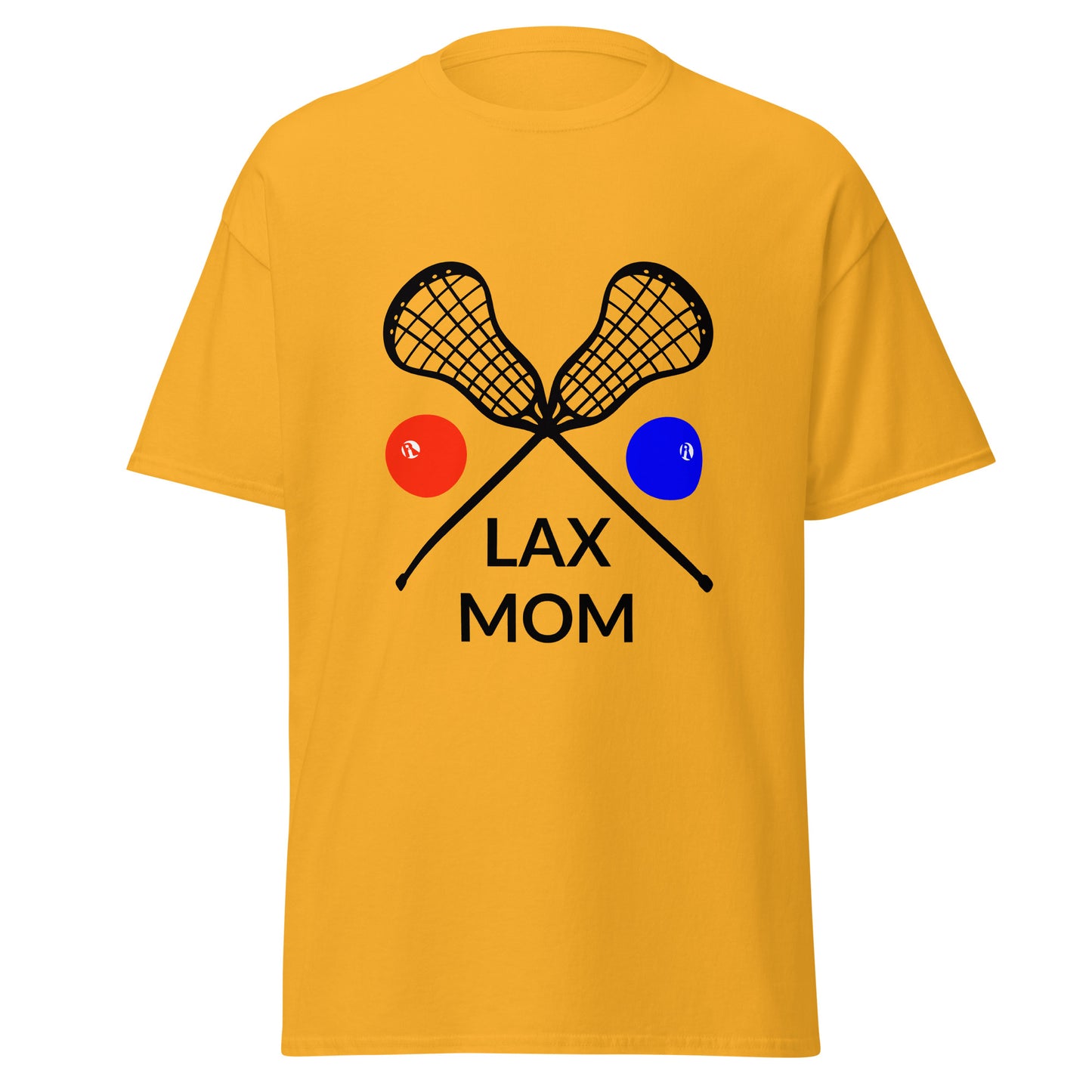 LAX Mom Tee, Black Sticks