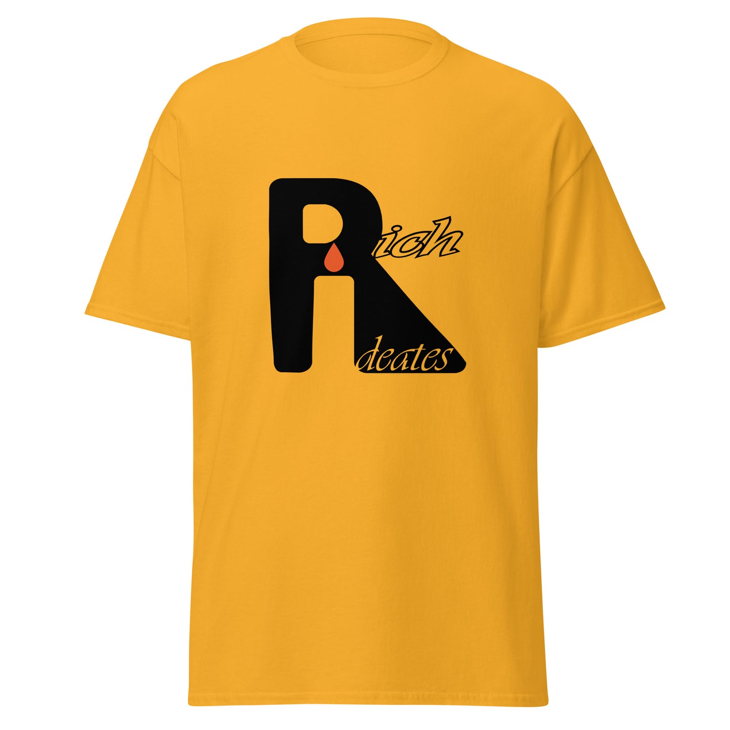 Rich Ideates Tee, Black Design