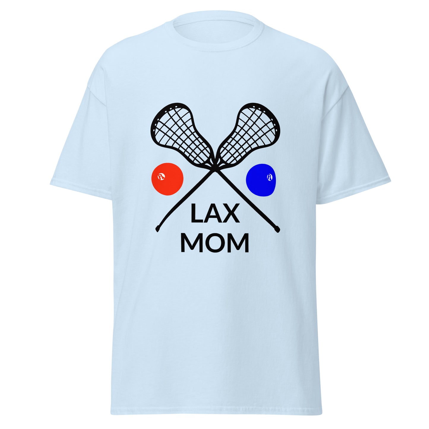 LAX Mom Tee, Black Sticks