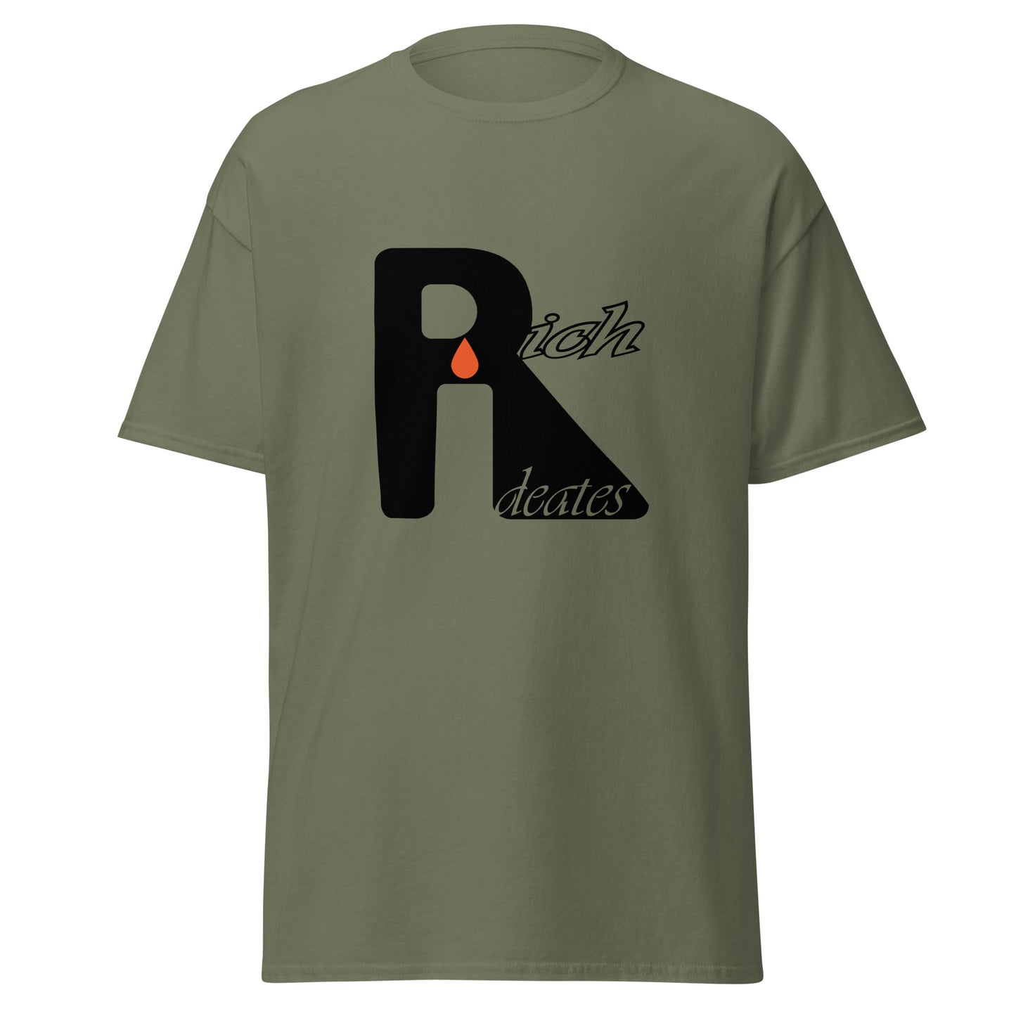 Rich Ideates Tee, Black Design