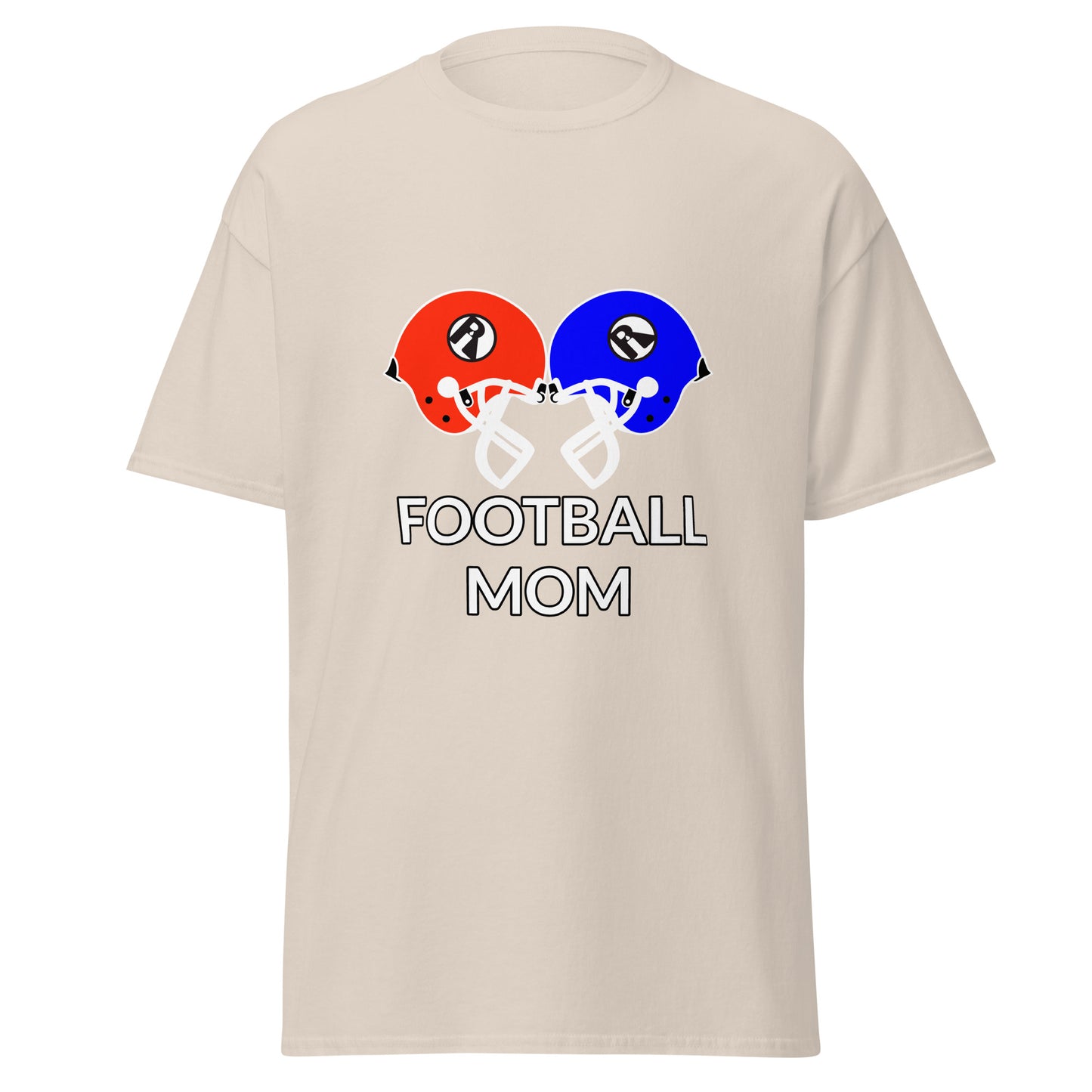 Football Mom Tee White Guard