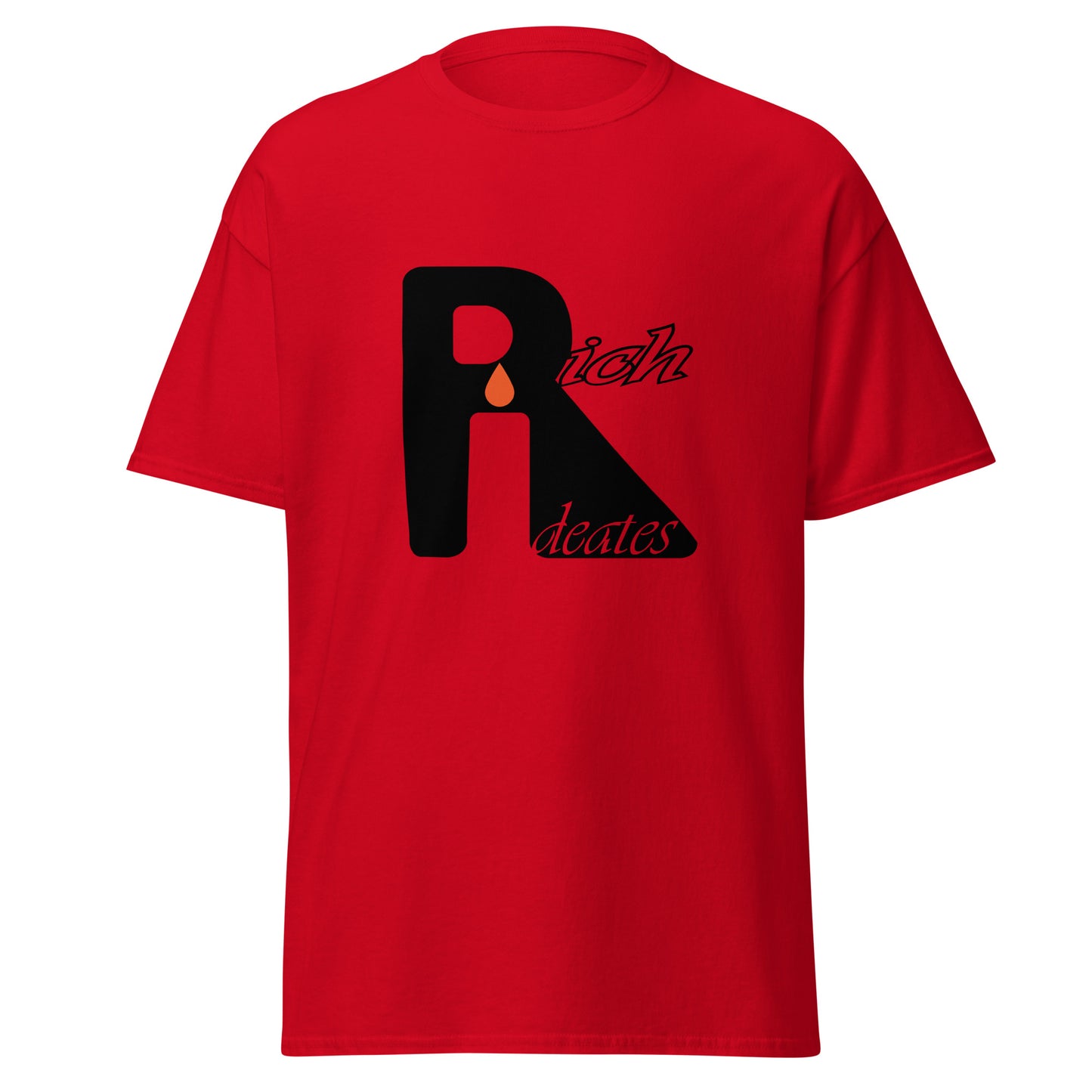 Rich Ideates Tee, Black Design