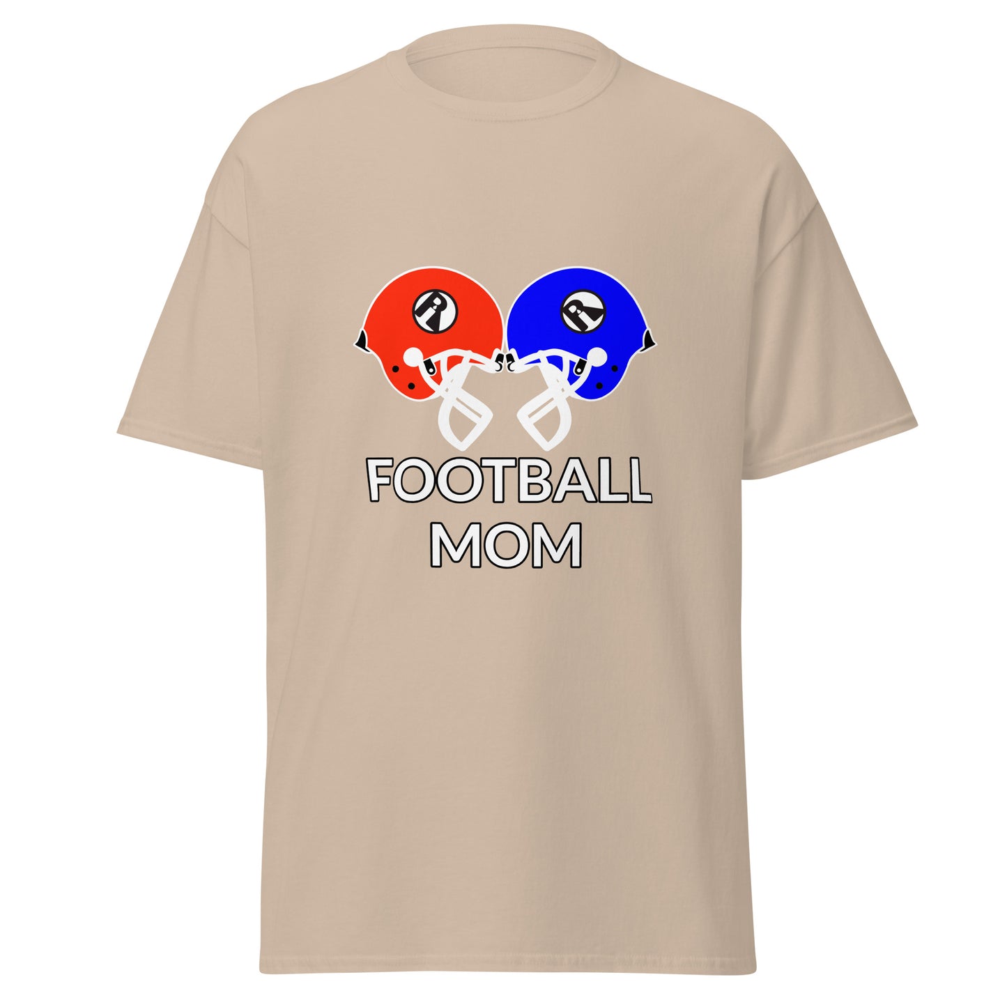 Football Mom Tee White Guard