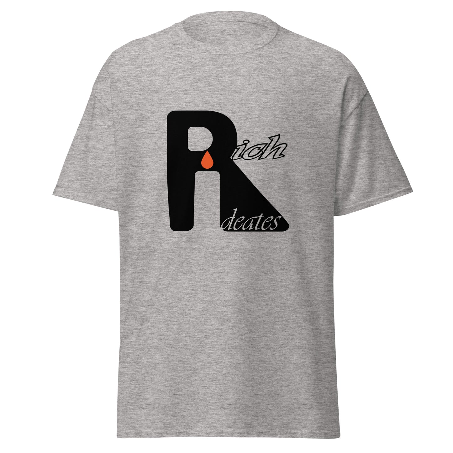 Rich Ideates Tee, Black Design