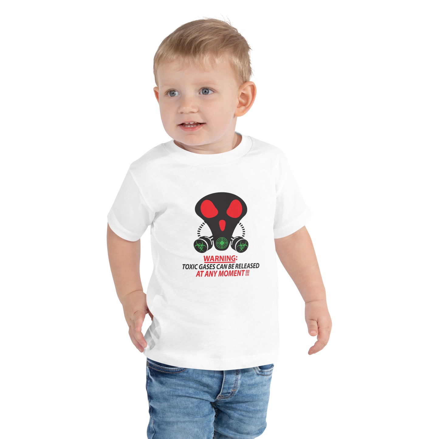 Gas Mask Toddler Tee