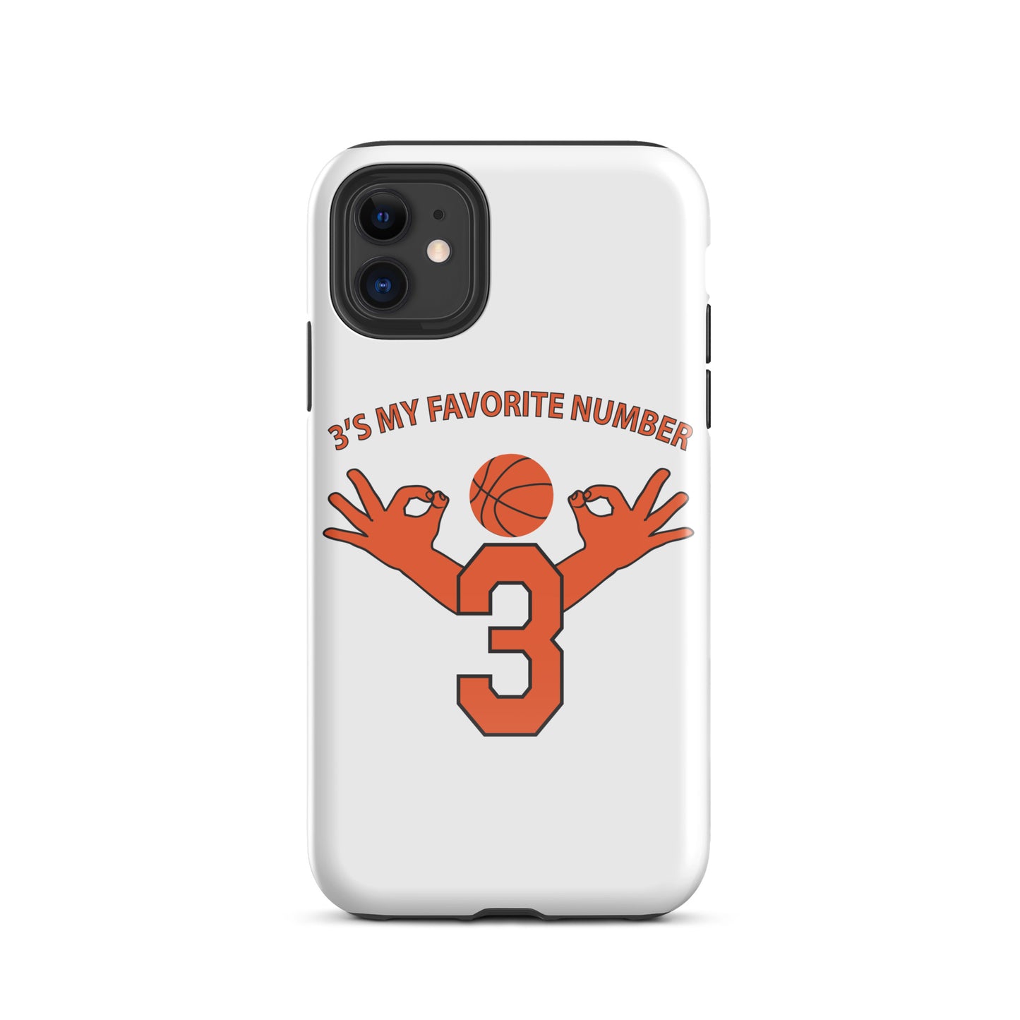 My Favorite Number Is 3 Iphone Case