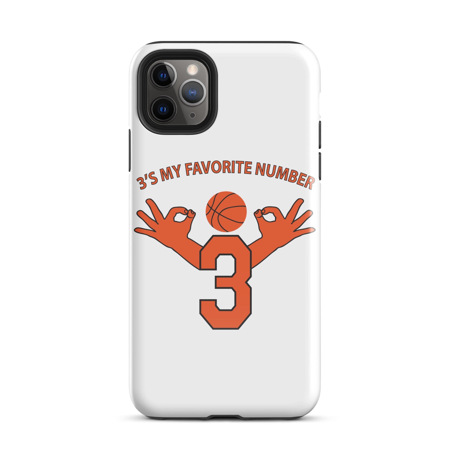 My Favorite Number Is 3 Iphone Case