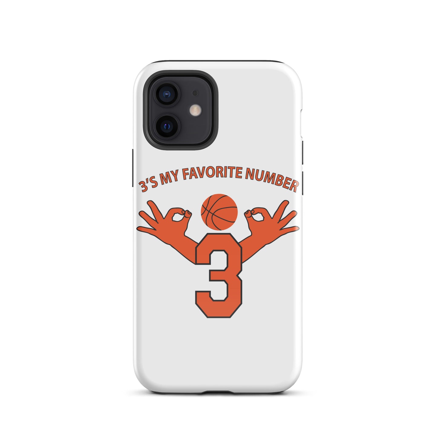 My Favorite Number Is 3 Iphone Case