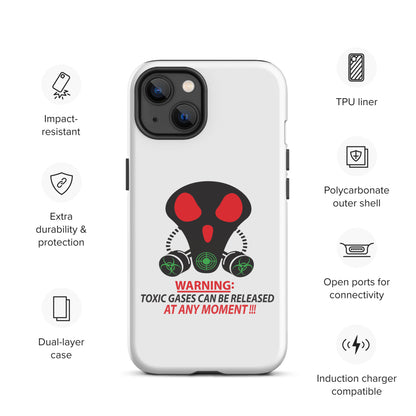 Gas Mask Tough Case for iPhone®