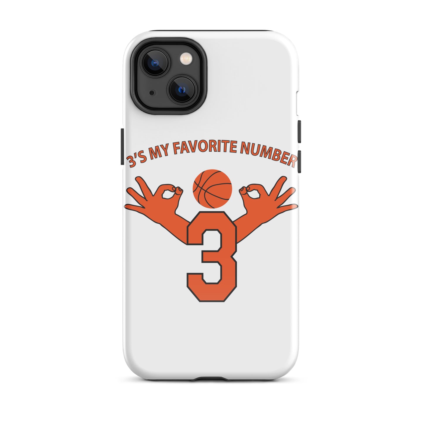 My Favorite Number Is 3 Iphone Case