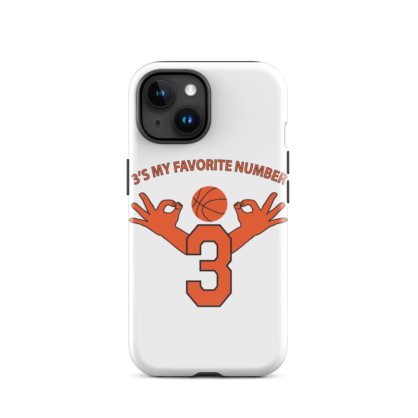 My Favorite Number Is 3 Iphone Case