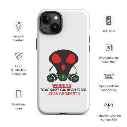 Gas Mask Tough Case for iPhone®