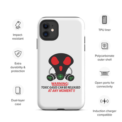 Gas Mask Tough Case for iPhone®