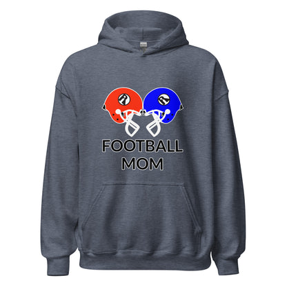 Football Mom Hoodie White Guard