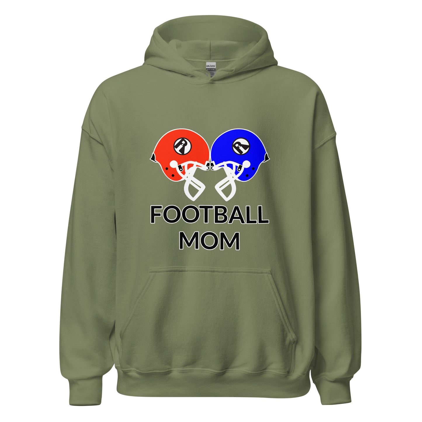 Football Mom Hoodie White Guard