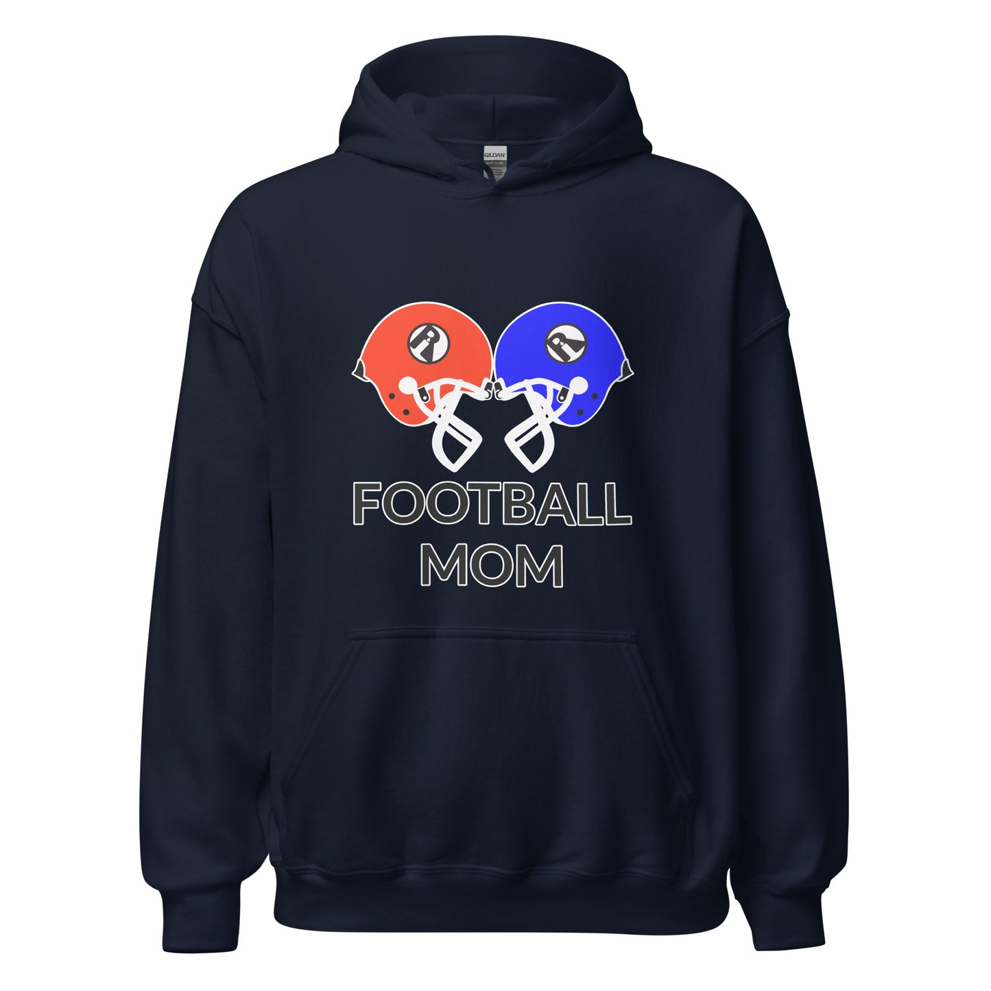 Football Mom Hoodie White Guard