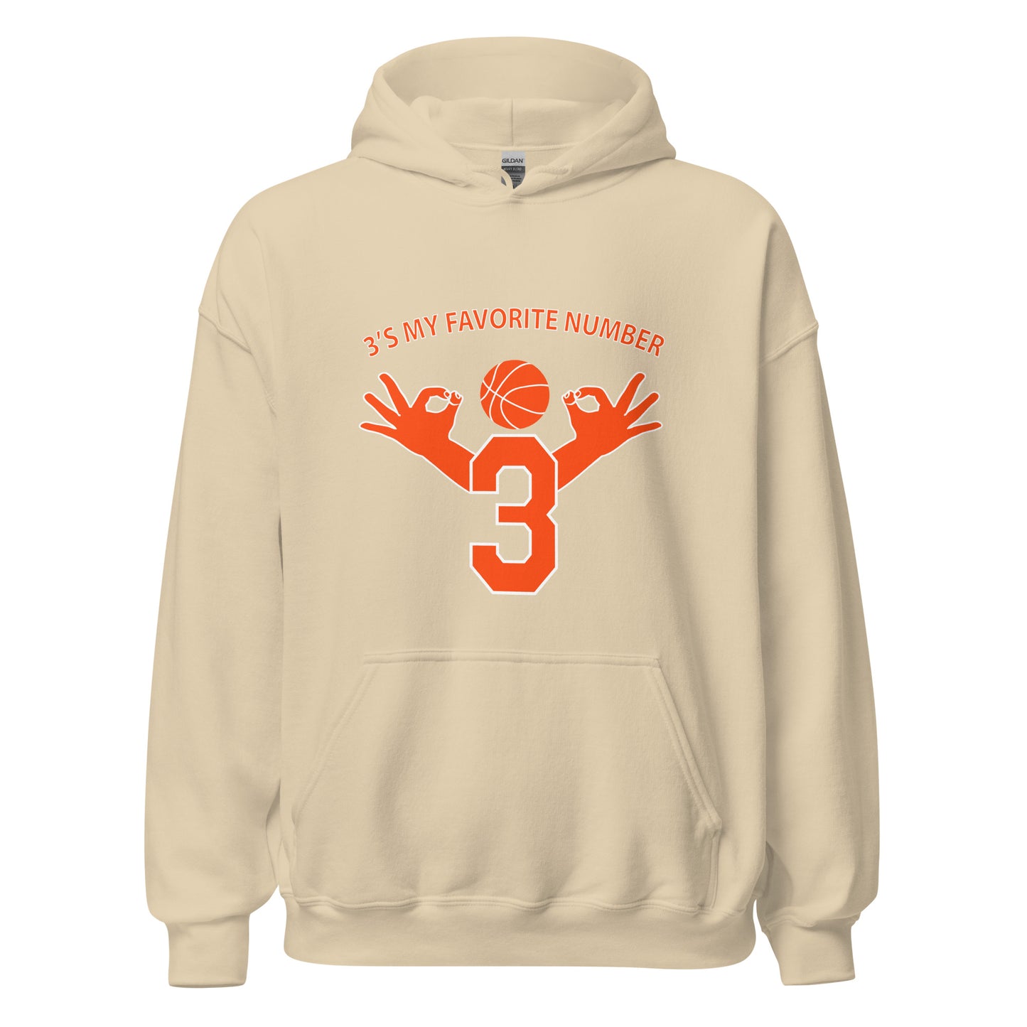 My Favorite Number Is 3 Hoodie