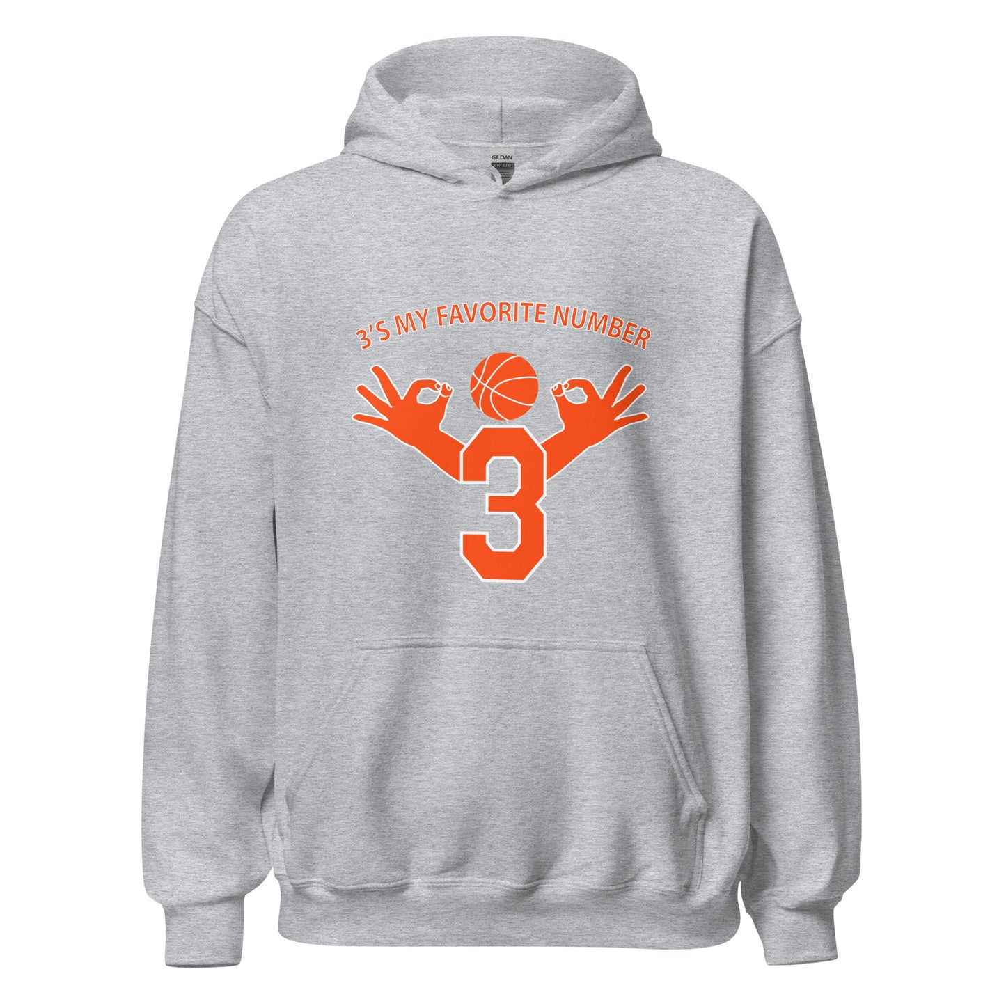 My Favorite Number Is 3 Hoodie