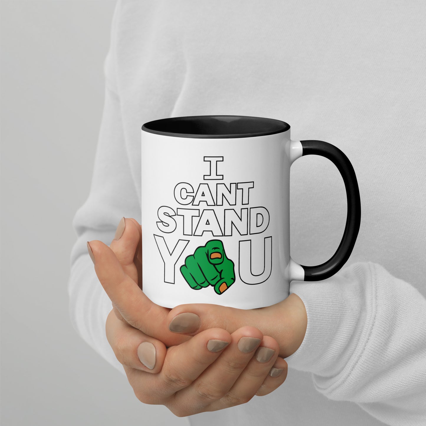 I Can't Stand You Mug Colored