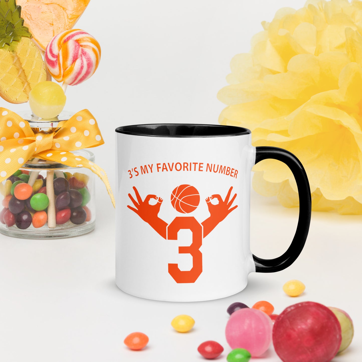 My favorite Number Is 3 Mug Colored