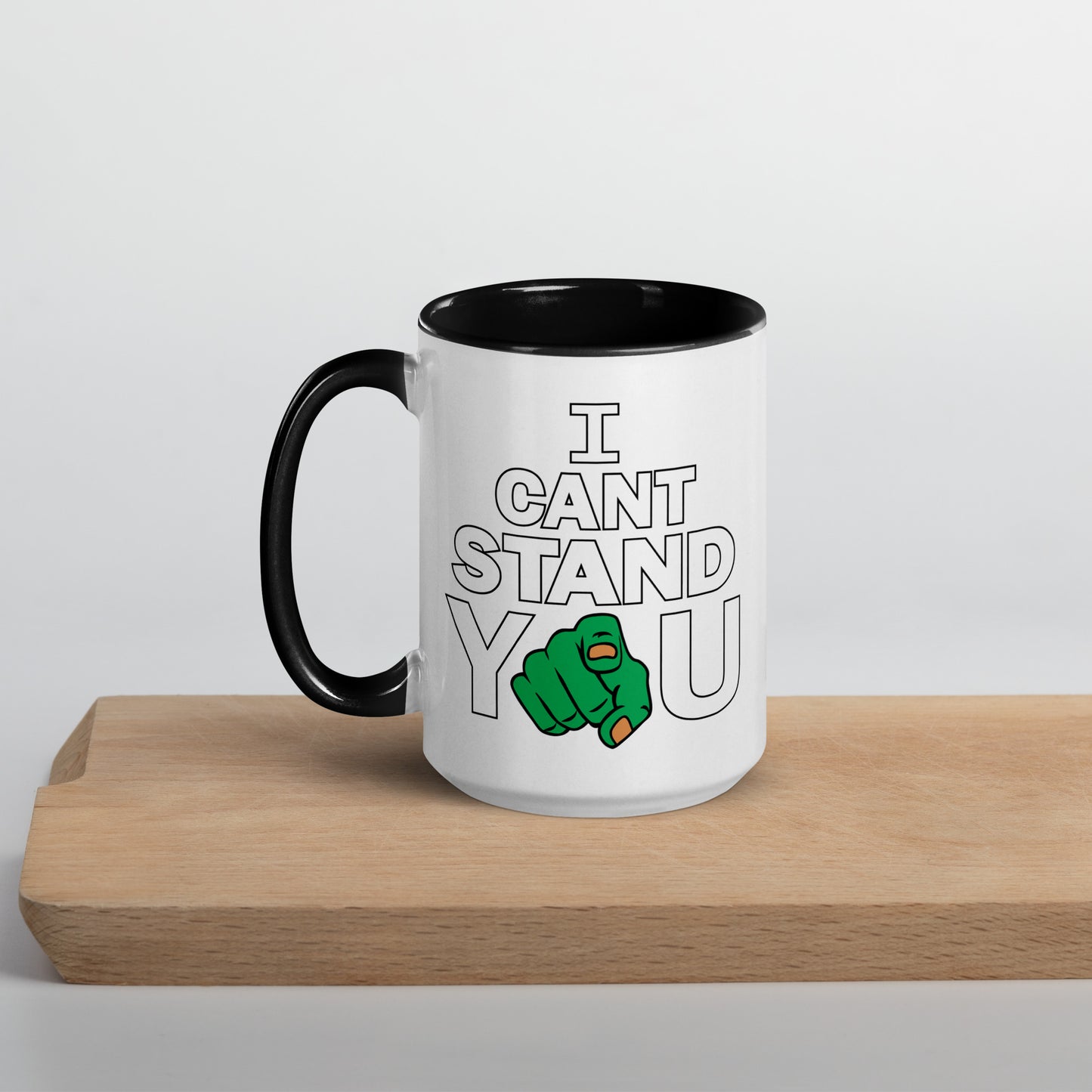 I Can't Stand You Mug Colored