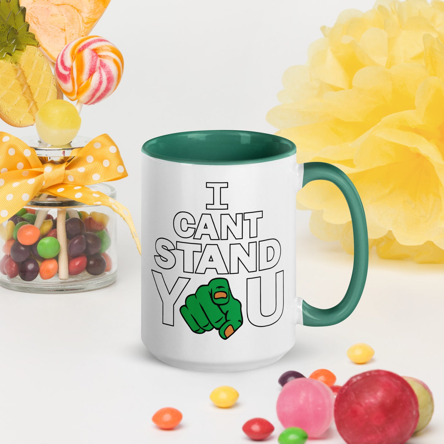 I Can't Stand You Mug Colored